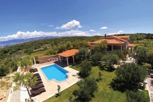 Villa Dabo Novalja Exteriör bild